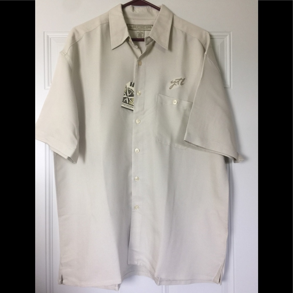 Destinations Men’s Button Down Shirt